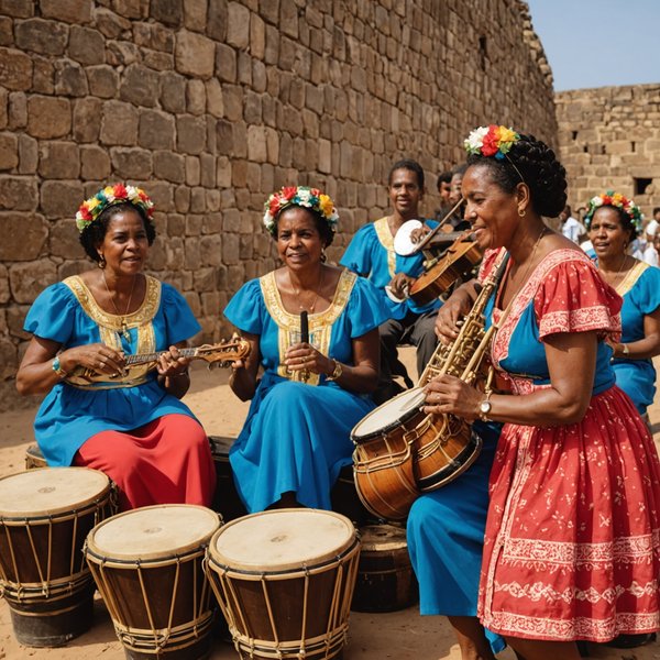 Quelles croisières permettent de découvrir les traditions musicales des îles du Cap-Vert?