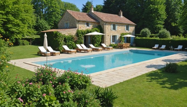 Découvrez les meilleurs gîtes avec piscine en france